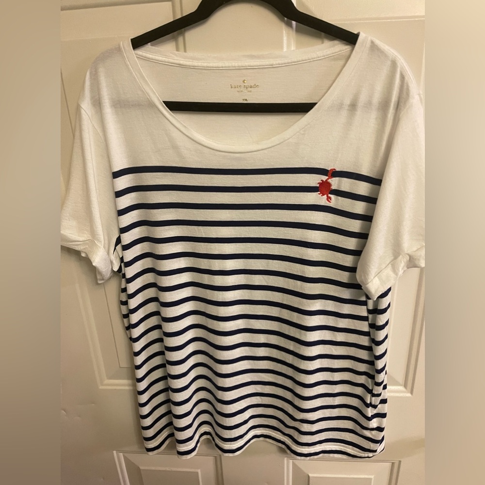 Kate Spade shirt with crab (XXL)